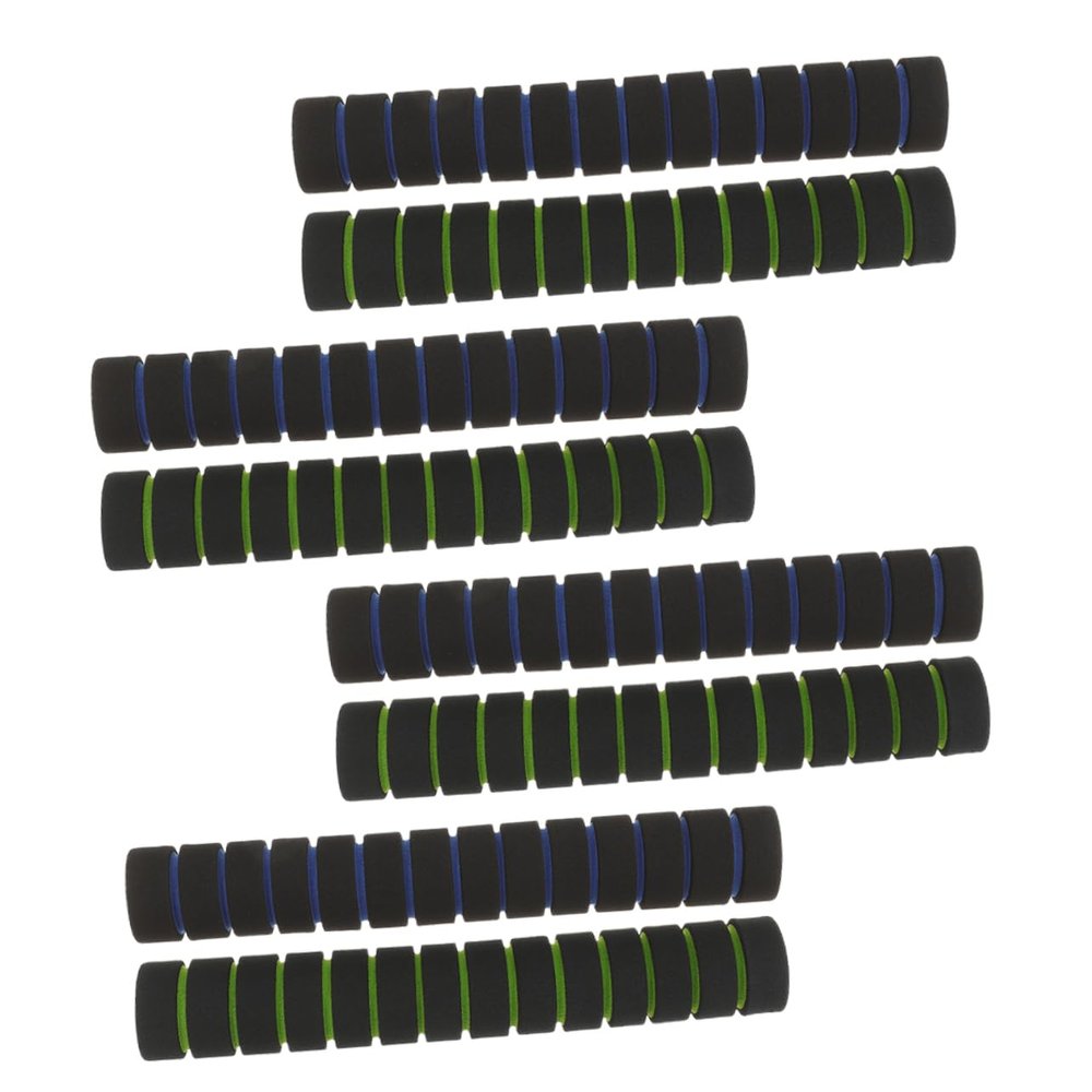 EXAOMBLE Non-Slip Sponge Paddle Grips, 8-Piece Set for Kayak Paddles