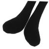 INOOMP 10-Piece Black Plush Doll Legs for DIY Doll Clothing and Crafts view 3