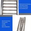 Light-Duty Conveyor with Unpowered Roller Guides, Galvanized Steel Rollers, Silver, 30 x 100 cm view 3