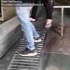 Light-Duty Conveyor with Unpowered Roller Guides, Galvanized Steel Rollers, Silver, 30 x 100 cm view 4