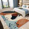 Generic Horse Farm Animal Entryway Rug, Washable Non-Slip Short-Pile, 50 x 80 cm, Brown Beige view 4