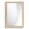 Infantasie N3 Wall Mirror with Frame, 65 x 70 cm, Natural Oak view 1