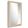 Infantasie N3 Wall Mirror with Frame, 65 x 70 cm, Natural Oak view 2