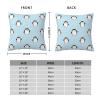 Ser Penguin and Snow Printed Decorative Polyester Pillow Cover, 20 x 20 in view 4