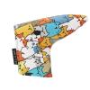 Funny Cat Golf Club Headcovers - PU Driver Cover, Waterproof Golf Club Protection view 1