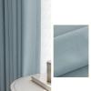 Homxi Modern Blackout Curtains, 2 Panels, Blue, 96 W x 214 H cm view 3