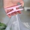 Fiauli Lightweight Shopping Bag Carrier Handle, Ergonomic Multipurpose Plastic Handle, Pink view 2