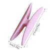 Fiauli Lightweight Shopping Bag Carrier Handle, Ergonomic Multipurpose Plastic Handle, Pink view 4