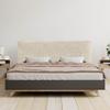 DHOME Natural Linen Upholstered Headboard, Smooth, Modern, 135 cm view 3