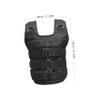 Adjustable 50 kg Oxford Fabric Weighted Vest for Women and Men view 2