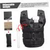 Adjustable 50 kg Oxford Fabric Weighted Vest for Women and Men view 3