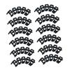 ibasenice 100-Piece Reusable 90-Degree Plastic Tomato Plant Bending Clips view 1