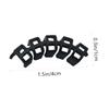 ibasenice 100-Piece Reusable 90-Degree Plastic Tomato Plant Bending Clips view 2