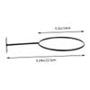 EXAOMBLE 2-Piece Iron Wall-Mounted Ball and Hat Storage Rack view 2
