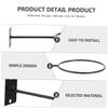 EXAOMBLE 2-Piece Iron Wall-Mounted Ball and Hat Storage Rack view 4