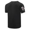 Pro Standard Men's NFL Atlanta Falcons Classic Chenille Short-Sleeve T-Shirt, Black, L view 4