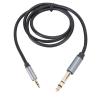 Srliya 3.5 mm to 6.35 mm Stereo Cable, 1 m, 24K Gold-Plated Plugs view 1