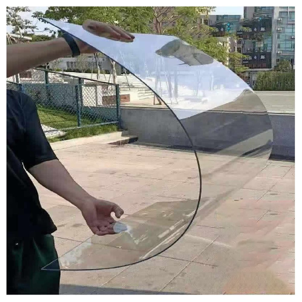 Transparent Acrylic and Polycarbonate Sheets, 1 mm, 0.8 x 7 m