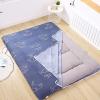 100% Cotton Zippered Cover for Futon Floor Mattress, Tatami Mattress Protector, 180 x 200 cm, Color G view 1