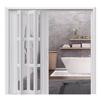 PVC Accordion Folding Door for Kitchen and Bathroom, 78.5 x 203 cm view 1