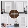 PVC Accordion Folding Door for Kitchen and Bathroom, 78.5 x 203 cm view 2