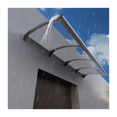 ZHENGQIAN Door Awning, Outdoor Canopy for Patio and Garden, 100 x 300 cm (39 x 118 in)