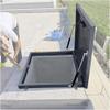 Durable Galvanized, Powder-Coated Steel Roof Hatch with Gas Strut and Rubber Seal view 1