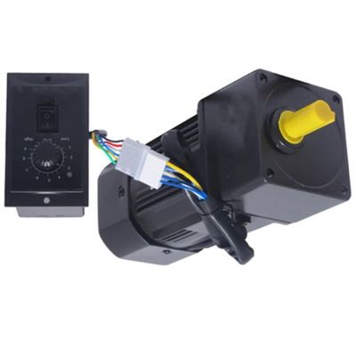 90 W 220 V AC Single-Phase Variable-Speed Geared Motor, 5RK90RGU-CF, 90 × 90 mm, 27 rpm