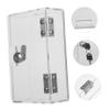 jojofuny 3-Pack Transparent Acrylic Phone Lock Boxes view 2