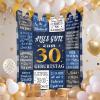 Aeoauter 30th Birthday Blanket 150 x 130 cm – Personalized Cozy Gift for Dad, Brother, Grandpa or Best Friend view 2