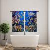ANHOPE Ocean Coral Tropical Fish Blackout Curtains with Eyelets, 2-Pack, 160 x 117 cm view 3