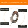 Stainless Steel Sheet Roll, 1 mm Thick, 5 m Long, for Industrial Electronics (15 mm) view 2