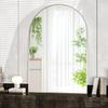 CASSILANDO Arched Wall Mirror, 50 x 75 cm, Silver view 1