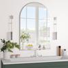 CASSILANDO Arched Wall Mirror, 50 x 75 cm, Silver view 4
