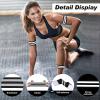 IHLOOTD Reflective Trouser Bands for Cycling, Elastic Bands with Hook-and-Loop Closure, 4-Pack view 3