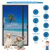 Magnetic Side-Opening Screen Door, 265 x 295 cm, Black view 4