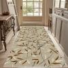 Gzaebji Washable Non-Slip Runner Rug, Abstract Geometric Pattern, 50 x 80 cm view 1