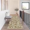 Gzaebji Washable Non-Slip Runner Rug, Abstract Geometric Pattern, 50 x 80 cm view 2
