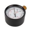 Vacuum Pressure Gauge for Air Compressors, Water/Oil/Gas, 1/4 NPT Bottom Mount MF, 2 in, PSI/Bar view 2