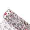 FOELANNE Clear PVC Vinyl Fabric, Printed Jelly Vinyl Roll, Halloween Pumpkins, Rainbow Prints, Color 05, Half Yard 50 x 120 cm view 1