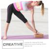 TOYANDONA High-Density Non-Slip Oak Yoga Block for Beginners, Pilates, and Stretching view 3