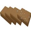 Outdoor Sofa Seat Cushion Covers, 4-Piece Set, Water-Resistant with Zipper, Light Coffee, 50 x 45 x 10 cm view 1