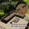 Outdoor Sofa Seat Cushion Covers, 4-Piece Set, Water-Resistant with Zipper, Light Coffee, 50 x 45 x 10 cm view 3