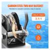 Manual Hand Winch, 3,500 lb Capacity, Brake Winch with 33 ft Steel Cable view 3