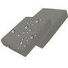 MSNCS Waterproof Outdoor Sofa Seat Cushion Covers, Gray, 60 x 55 x 10 cm, 2-Pack view 1