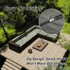 MSNCS Waterproof Outdoor Sofa Seat Cushion Covers, Gray, 60 x 55 x 10 cm, 2-Pack view 3