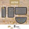 Indoor & Outdoor Doormat - Silver Pattern, 40 x 60 cm, 3-Piece Set (Rectangular) view 3