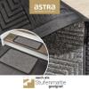 Indoor & Outdoor Doormat - Silver Pattern, 40 x 60 cm, 3-Piece Set (Rectangular) view 4