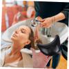VALICLUD Rubber Neck Support for Shampoo Basin, Black Silica Gel view 3