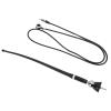 36 cm Universal Car Stereo Antenna, Black ABS, Strong FM/AM Signal view 1